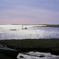 Early evening on the River Alde, Aldeburgh, Suffolk