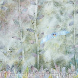 Out of the Mist - acrylic collage