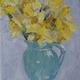 Daffodils | £50 | | Oil on Canvas Daffodils