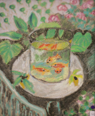 Matisse Homage - Goldfish