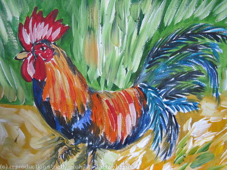 Thin cockerel