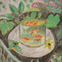 Matisse Homage - Goldfish