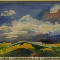Malvern Hills and sky (3)