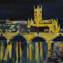 Sunset - Worcester Cathedral