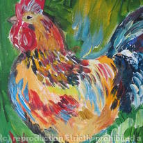 Fat cockerel