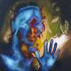 Inner Light | £400 | 50 x 60cm | Oil & Acrylic Inner Light