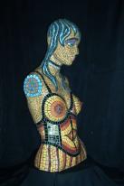Mosaic mannequin