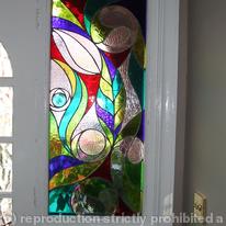 Tiffany glass window