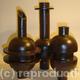 Group of black stoneware…