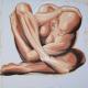 Contortion | £495 | 101 x 79cm | Oil on Canvas Contortion