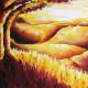 Red Tree 2 | £85 | 51 x 41cm | Oil on Canvas Red Tree 2