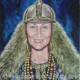 Helmet of Salvation - Oil on canvas