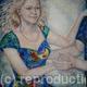 You and I in The Ocean… | ¥163600 | 61 x 76cm | Oil on canvas You and I in The Ocean…