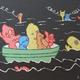 Carnival Boat Ride | | 50 x 40cm | Acrylic on canvas Carnival Boat Ride