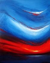 Sunset swirl (Sold)