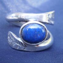 925 Silver and Lapis Lazuli ring