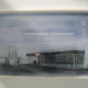 Iceland petrol station | £600 | 154 x 101cm | Watercolour Iceland petrol station