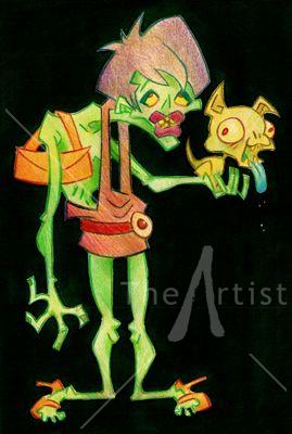 Size Zero Zombie