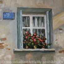 Geranium Window 