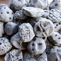 Clay models 
