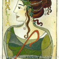 The Three Graces: Thalia