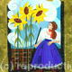 Talking to the flowers