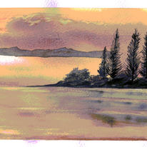 Trees on the Lake