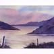 Pink & Purple Sky over water