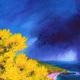 Vault Beach, Cornwall | £250 | | acrylic on board Vault Beach, Cornwall