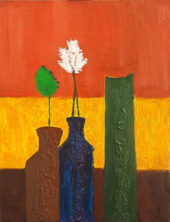 Still Life with Three Pots.