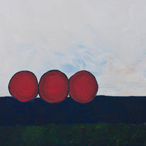 Three Oranges in the Landscape