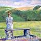 Isabella On A Bench | £50(sold) | | Giclee print Isabella On A Bench