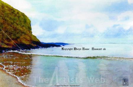 Beach near Coppit Hall Saundersfoot West Wales