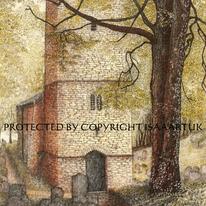 oxwich church  copyright