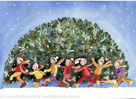 Here we go round the Mulberry Bush