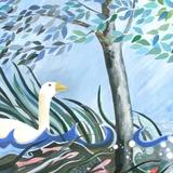 Noahs Birds Triptych1 - Acrylic on canvas