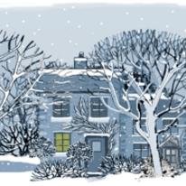 House in the snow