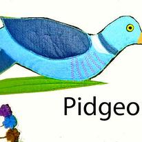Perching pigeon
