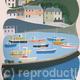 Mevagissey- Houses above,… | £250 | 50 x 70cm | Acrylic on Canvas Mevagissey- Houses above,…