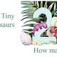 Two Tiny Dinosaurs