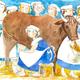 Eight Maids A-Milking