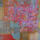 for joy of Lilac-time | | 28 x 5cm | mixed media on panel SOLD for joy of Lilac-time