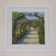 Heligan Apple Arches,… | £65 | 36 x 36cm | Acrylic on Wood. Heligan Apple Arches,…