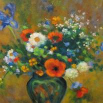 Flowers in a Venitian Vase