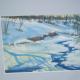 Landscape 2 | £60 | | Watercolour and watercolour pencils on card Landscape 2