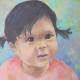 Miss Vietnam | £110 | | Watercolour and watercolour pencils on card Miss Vietnam