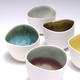 Landscape bowls | | 9 x 8cm | Porcelain slip casting Landscape bowls