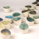 Landscape bowls | | 9 x 8cm | Porcelain slip casting Landscape bowls