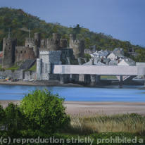 CONWY CASTLE, Wales 