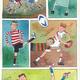 Playing Rugby | | | Phoenix card Playing Rugby